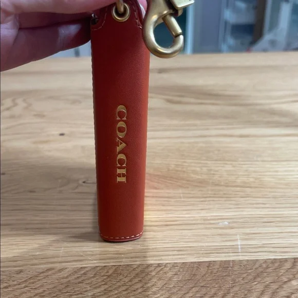 Coach I Know Why the Caged Bird Sings Red Book Charm - Picture 3 of 8